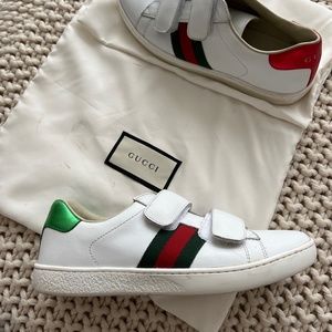Children’s Ace leather Gucci sneakers size 34